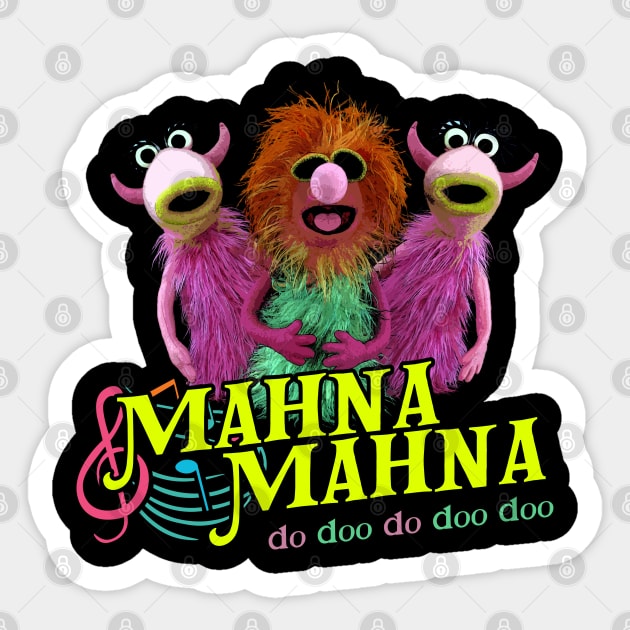 Mahna Mahna from the Muppet Show Sticker by woodsman